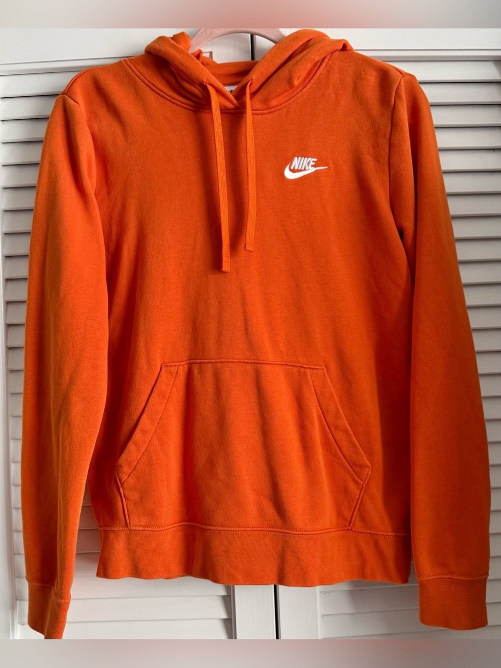 Nike Orange Pullover Hoodie